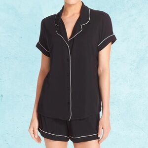 Nordstrom Moonlight Eco Short Black Pajama Set